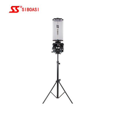 품질  Badminton Shuttlecock Feeder Machine 180 Balls Capacity 33 Degrees Angle 공장