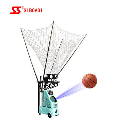 품질  Siboasi Indoor Basketball Shooting Machine With Circulation Systems 공장