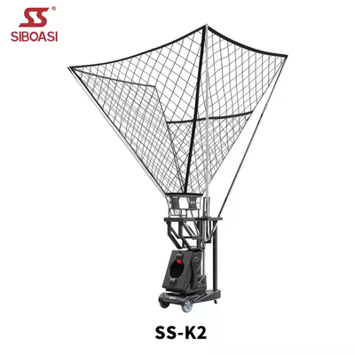 2025 SIBOASI K2 멀티 앵글 트레이너 스마트 APP &amp; 원격 제어 자동 농구 사격 던지기 기계 전문 교육