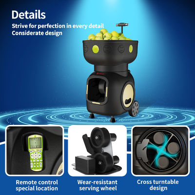 SIBOASI T5 APP 컨트롤 미니 샷 테니스 머신볼 훈련용