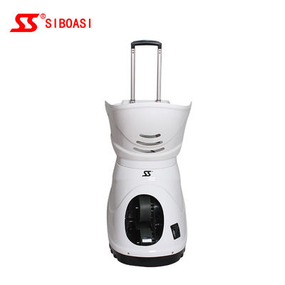 검은 시보아시 S4015 테니스 볼 기계, 150W 테니스 투척기