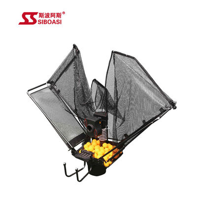 탁구 로봇 트레이너가 자동적으로 재순환합니다