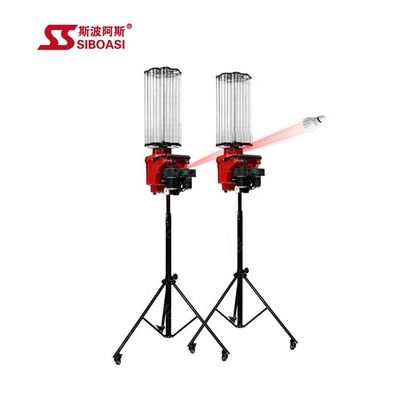 승강 시스템 0-70CM을 훈련시키는 빨간 배드민턴 셔틀콕 공급 장치 기계